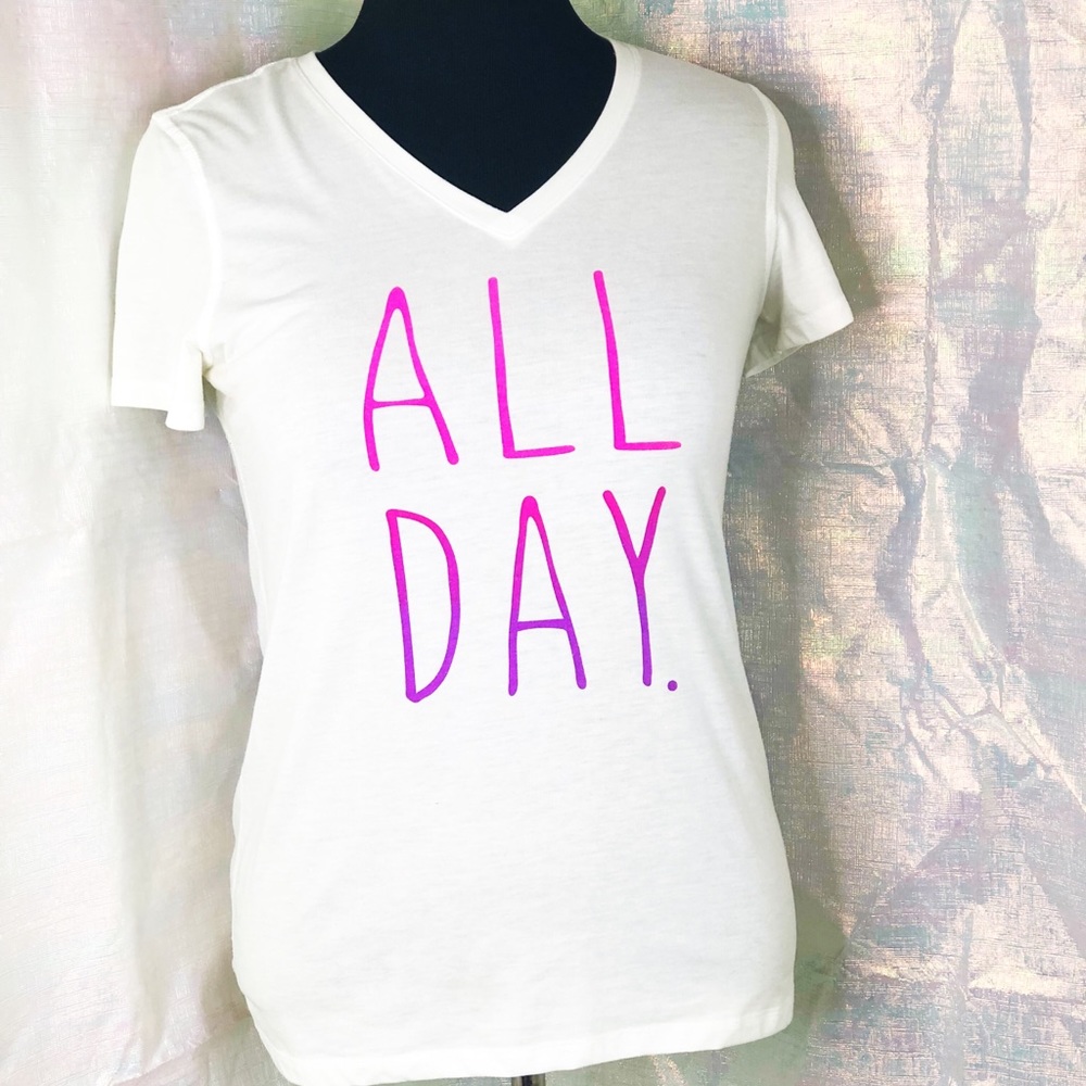 Pink & Purple All Day Graphic Tee